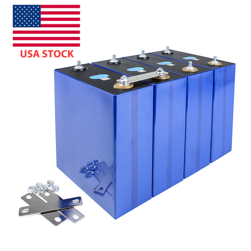 USA Stock 4Pcs EVE 3.2V 280Ah Lifepo4 CELL Grade A LF280K for DIY 12V 24V 48V 72V Pack,Solar Storage, RV, EV, PV