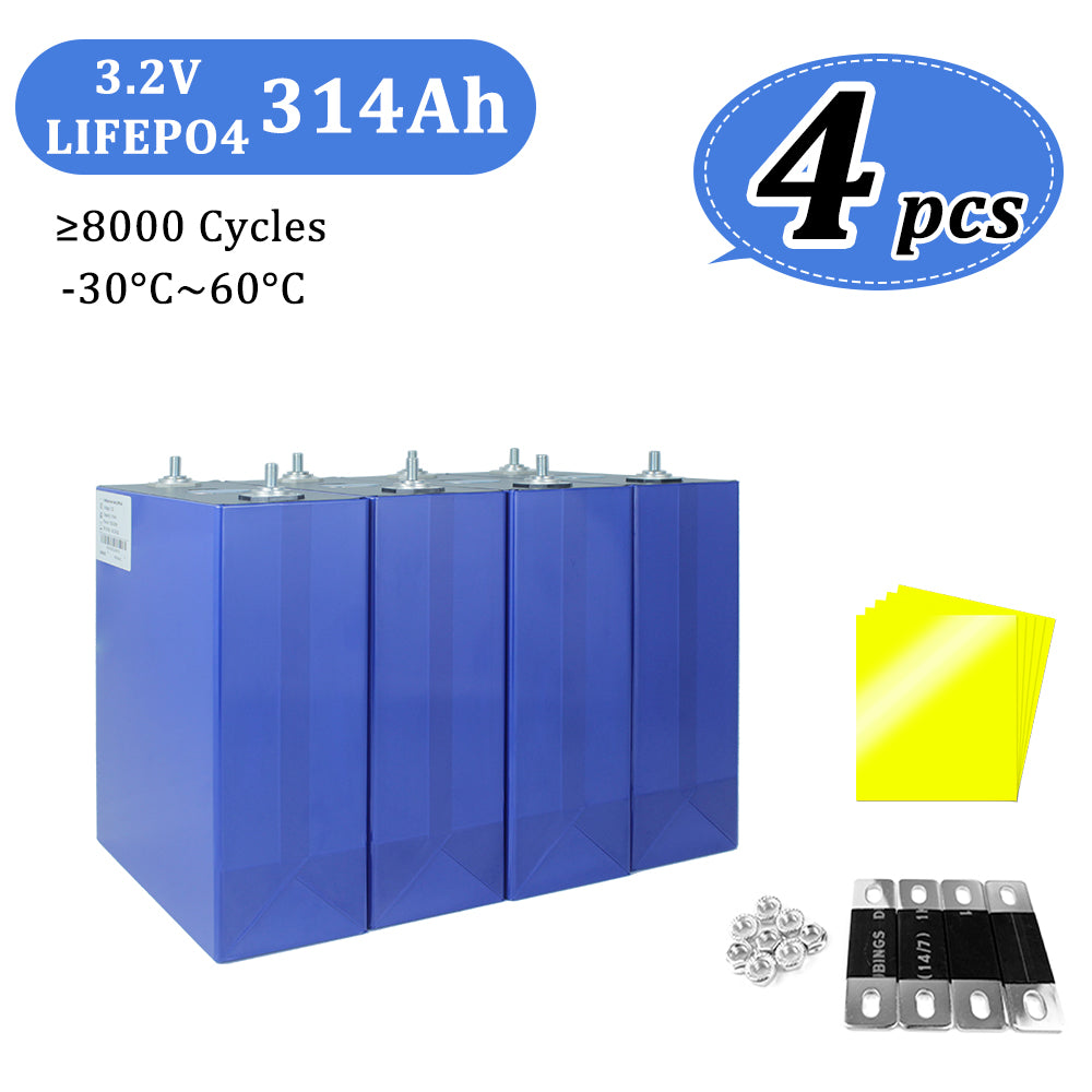 EVE eve battery 314Ah lifepo4 Battery Cells 3.2V 8000 Cycles Rechargeable cell lifepo4 battery for car and family battery