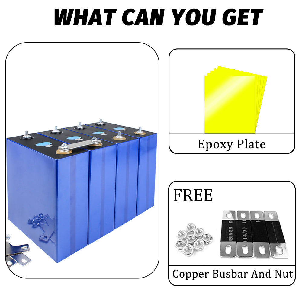 EVE Lifepo4 Prismatic Battery 3.2V 280A LF280K Rechargeable Prismatic LFP Battery Cells For Solar Energy Storage