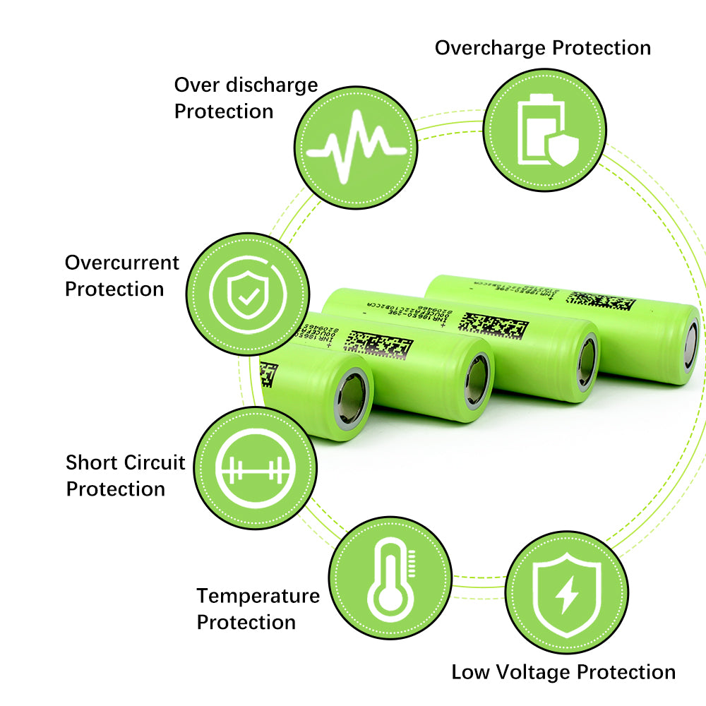 18650 3.7V 2900mAh Rechargeable Lithium-Ion Battery Cells