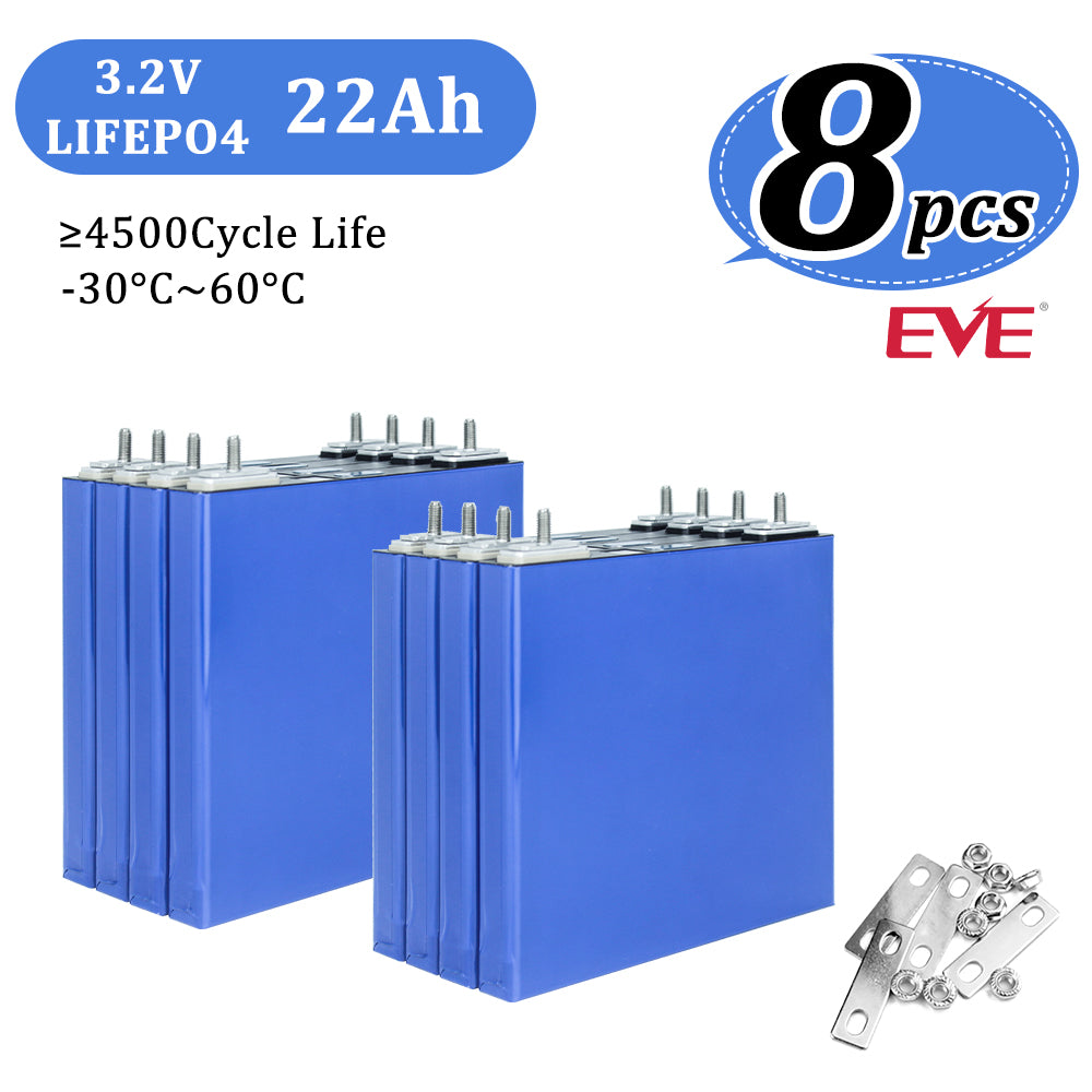 EVE 22K EVE 3.2V LFP 22K Home Energy Storage 4500 Cycle Rechargeable LifePO4 EVE