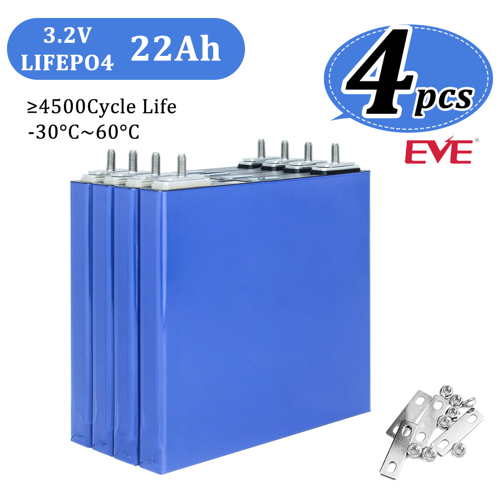 EVE 22K EVE 3.2V LFP 22K Home Energy Storage 4500 Cycle Rechargeable LifePO4 EVE