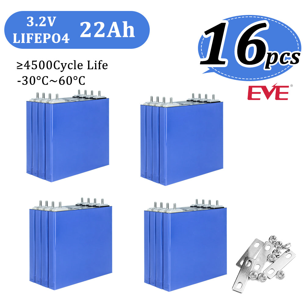 EVE 22K EVE 3.2V LFP 22K Home Energy Storage 4500 Cycle Rechargeable LifePO4 EVE