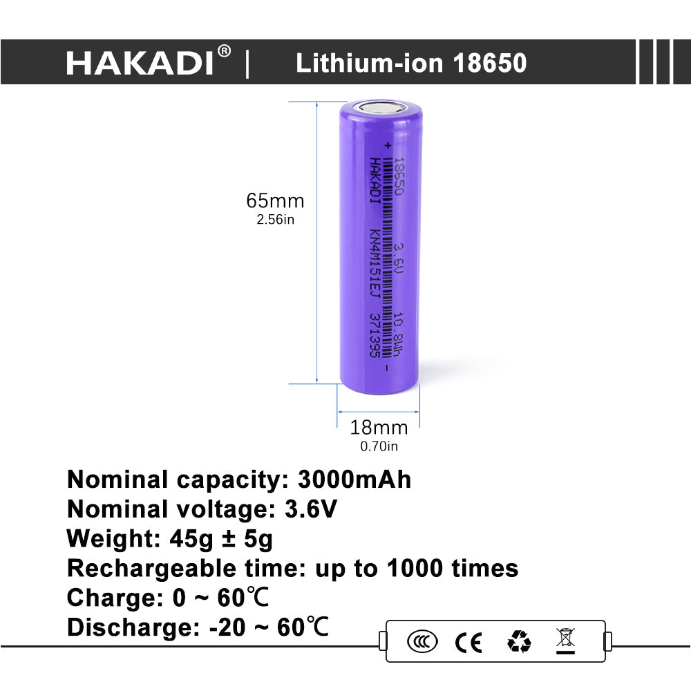 Selian 18650 3.7V 3000mah Rechargeable Battery Cell For Power Bank Vape DIY 12V 24V 48V Scooter