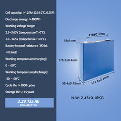 CALB 3.2V 125A Lifepo4 battery-2