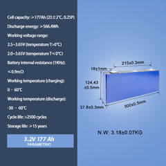 CALB 3.2V 177A Lifepo4 battery