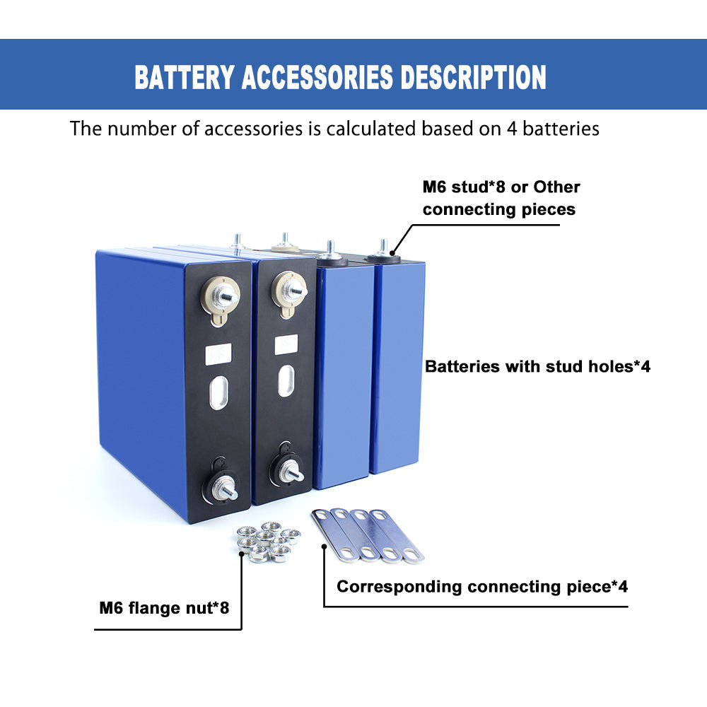 HIGEE 3.2V 120Ah Lifepo4 CELL BATTERY Prismatic Battery Solar Storage Battery Pack