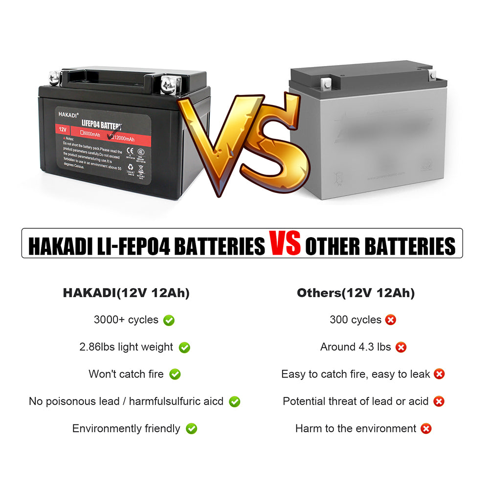 Selian 12V 12Ah LiFePO4 Lithium Rechargeable Battery Pack Built in BMS for Power Electrical Solar System Home Energy Storage