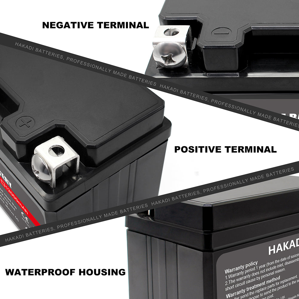 Selian 12V 6Ah LiFePO4 Lithium Rechargeable Battery Pack Built in BMS for Power Electrical Solar System Home Energy Storage