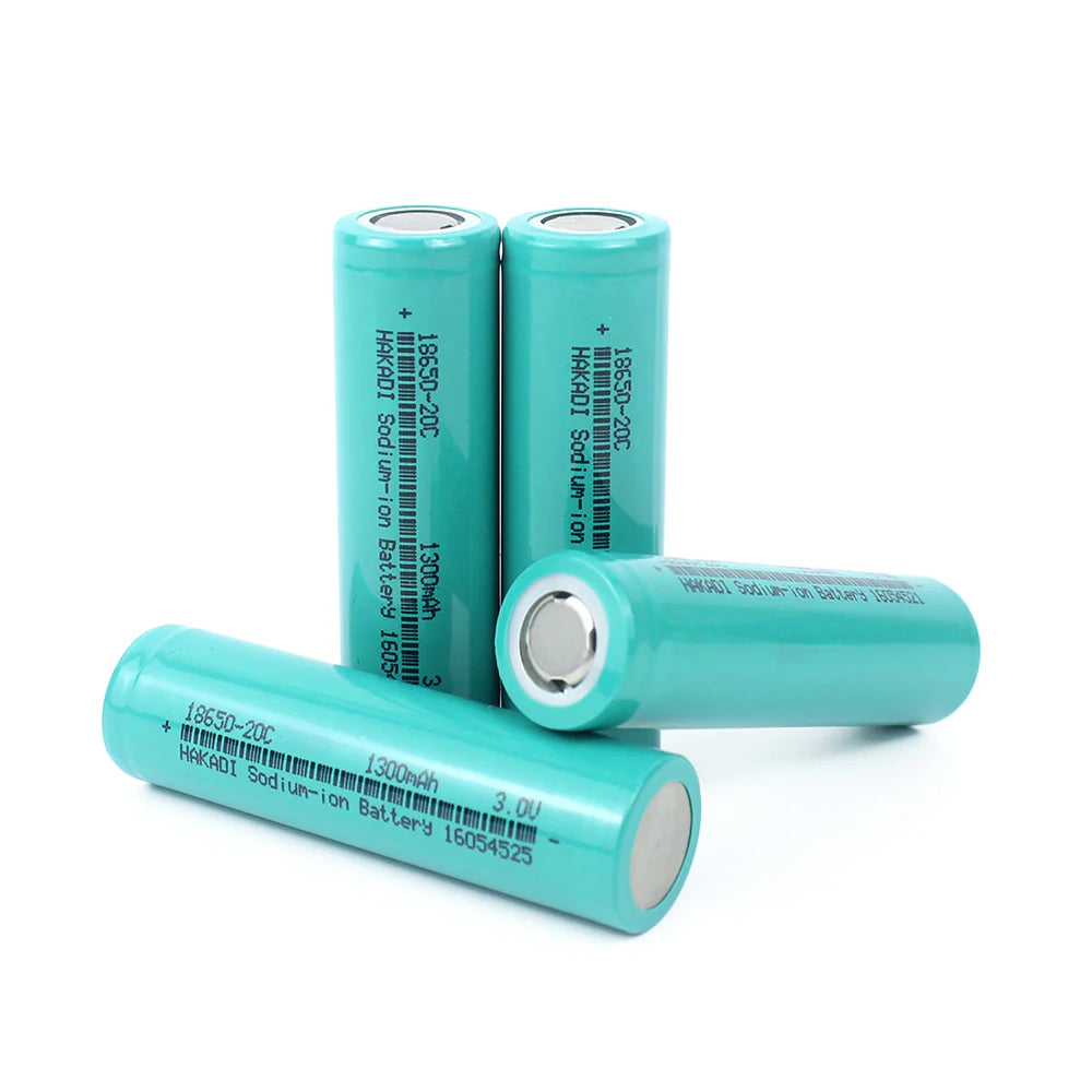 18650 3V 1300mAh  Sodium-ion Cells 20C igh Rate For DIY 12V 24V 36V 48V Battery Pack