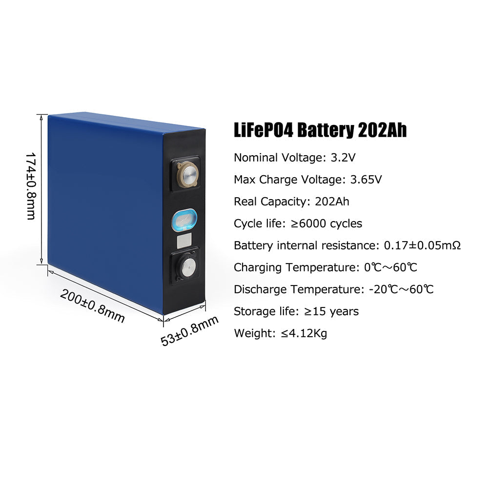 CATL 3.2V 202Ah Lifepo4 battery