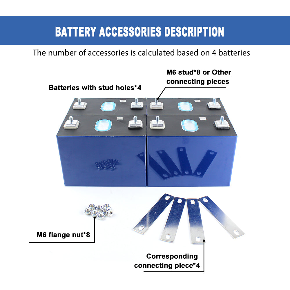 REPT 3.2V 135Ah Lifepo4 CELL Battery New  Home Energy Storage Solar Battery