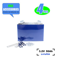 REPT NEW lifepo4 Battery Cells 50Ah 4000 Cycle 3.2V Rechargeable Battery for High Power Application lifepo4 50AH
