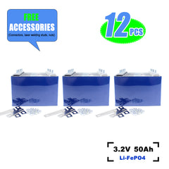 REPT NEW lifepo4 Battery Cells 50Ah 4000 Cycle 3.2V Rechargeable Battery for High Power Application lifepo4 50AH