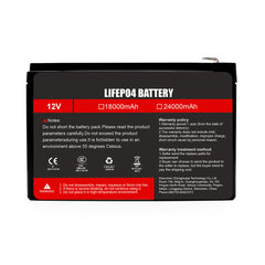 Selianlifepo4 12V 18Ah Rechargeable Lifepo4 Battery Pack With Build-in BMS For Energy Storage Solar System