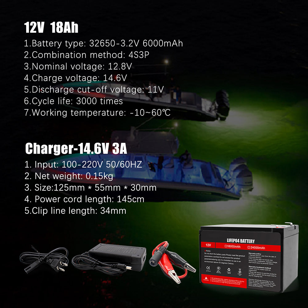 Selianlifepo4 12V 18Ah Rechargeable Lifepo4 Battery Pack With Build-in BMS For Energy Storage Solar System