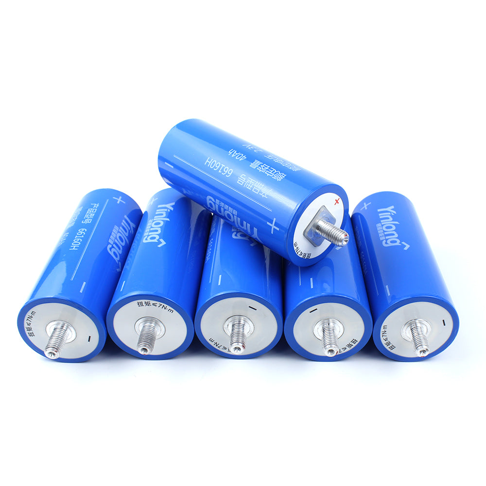 EU STOCK Yinlong 40Ah LTO Cells Grade A Cylindrical Battery With QR Code