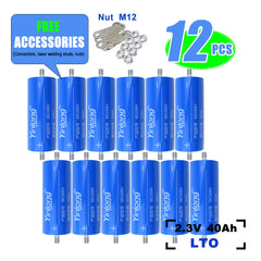 Yinlong LTO Battery 40Ah 2.3V 40Ah yinglong 66160 10C Discharge Lithium Titanate Battery