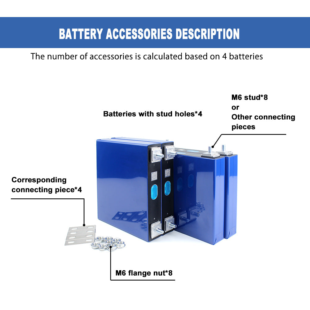 EVE 3.2V 50Ah Lifepo4 CELL Grade A Rechargeable Lithium Iron Phosphate Battery 6000CYCLES 24v MSDS CE