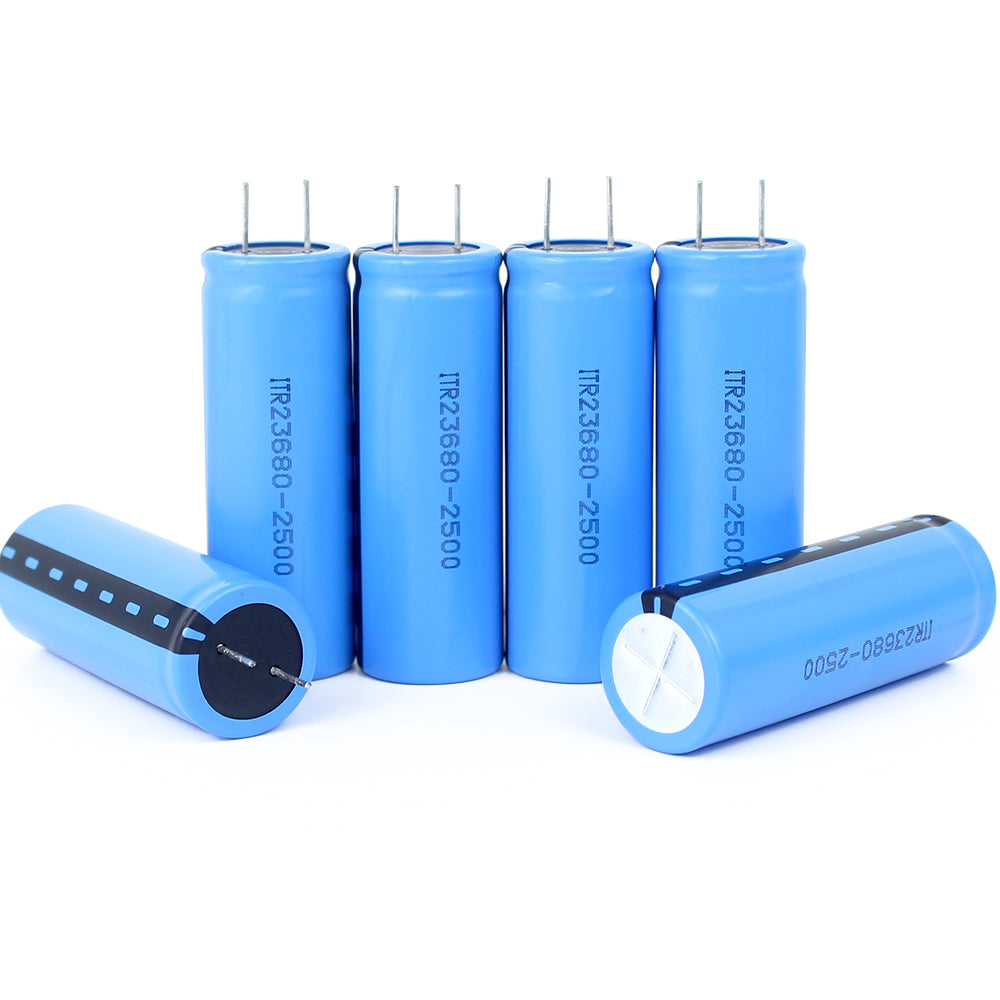 LTO 23680 2.4V 2500mah Batteries Rechargeable Grade A Cell For low temperature discharge DIY Battery Pack Electric Wheelchair